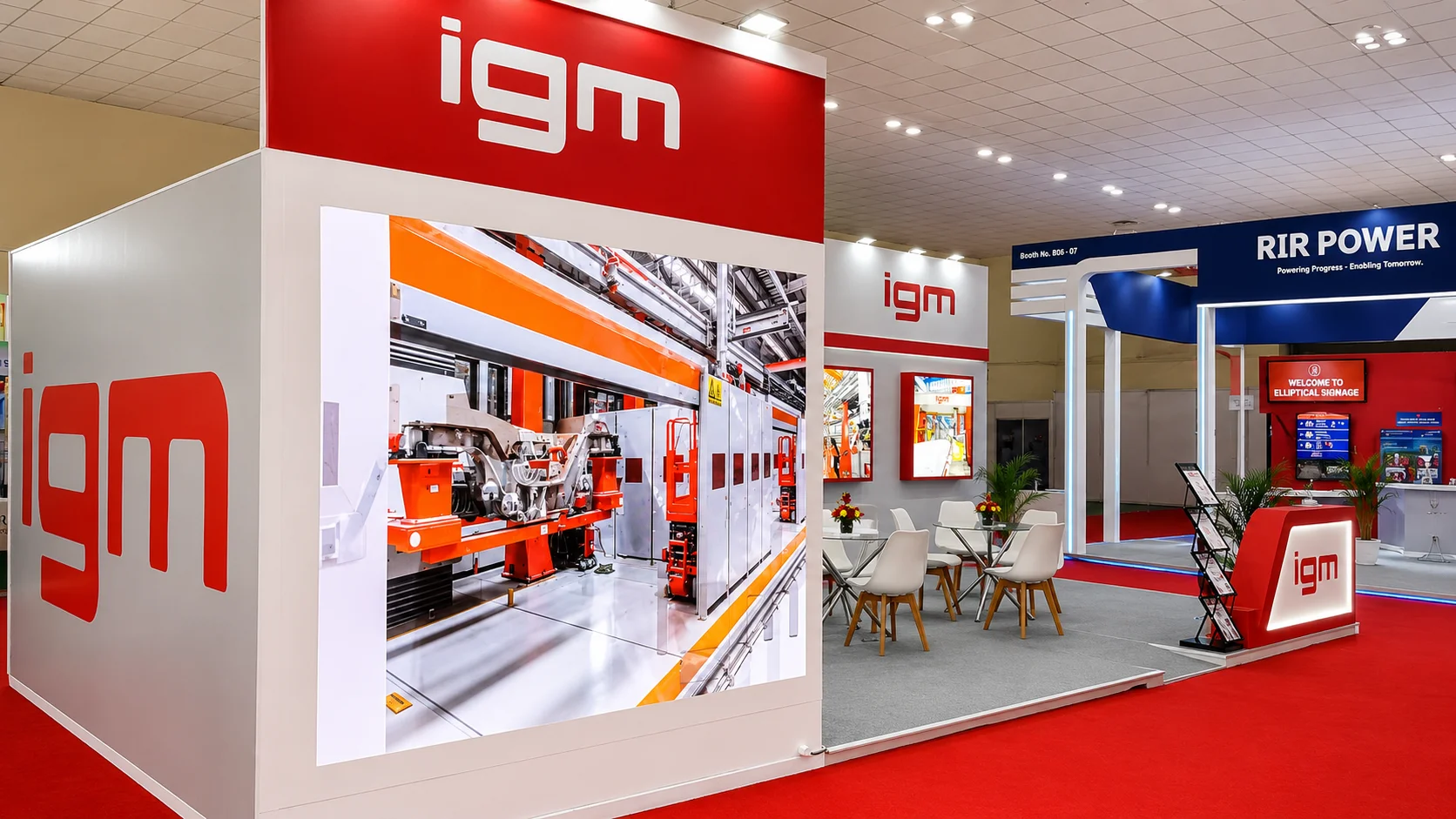 expert exhibition stand design for India Design